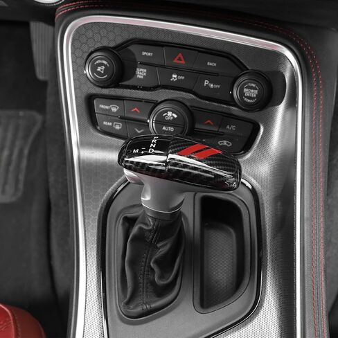 Gear Shift Knob Head Cover Trim Decoration Interior Accessories Compatible with Dodge Charger/Challenger 2015-2023,for Dodge Durango 2018-2023,Green in Kuwait