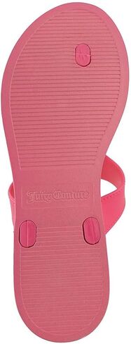 صنادل نسائية من Juicy Couture فليب فلوب أنيقة على الشاطئ وحمام السباحة ومضادة للانزلاق ومريحة وخفيفة الوزن in Kuwait