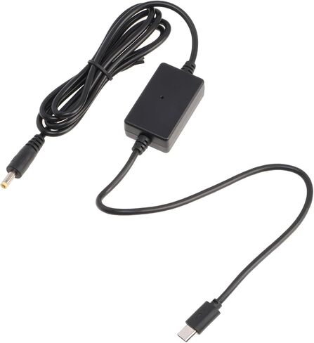 USB-C Type-C to EN-EL25 Decoded Dummy Battery EP-5G DC Coupler Power Adapter Cable for Nikon Z50, Z30, Zfc Mirrorless Camera in Saudi Arabia