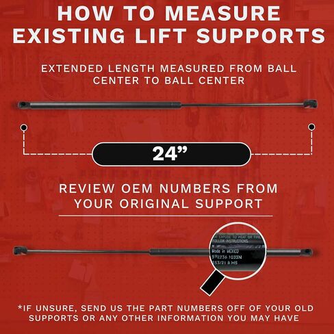 يدعم الرفع Depot Qty (2) استبدال Undercover EZ Release Lift يدعم 27 بوصة × 45 رطل ST270ED1-45 دعامات الصدمات in Saudi Arabia