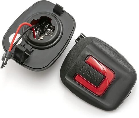 استبدال ضوء لوحة الترخيص LED لـ 1999-2004 Nissan Xterra، 1998-2004 Nissan Frontier، OEM Fit 6000K 18-SMD Canbus خالي من الأخطاء زينون أبيض LED مجموعة أضواء العلامات مع أنبوب أحمر LED مصباح تشغيل خلفي in Saudi Arabia