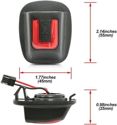 استبدال ضوء لوحة الترخيص LED لـ 1999-2004 Nissan Xterra، 1998-2004 Nissan Frontier، OEM Fit 6000K 18-SMD Canbus خالي من الأخطاء زينون أبيض LED مجموعة أضواء العلامات مع أنبوب أحمر LED مصباح تشغيل خلفي in Saudi Arabia