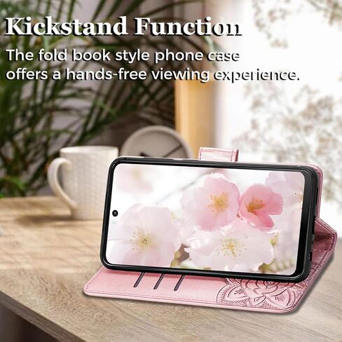 for Moto G Play 2024 Phone Case Wallet,Women Flip Cover,Purple in Kuwait
