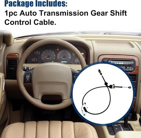 52104060AG Automatic Transmission Gear Shift Control Cable Fit for 2003 2004 Jeep Grand Cherokee Laredo Limited Special 4.0L I6 in Saudi Arabia