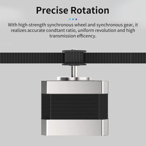 محرك متدرج Creality Original Ender 3 S1/Pro Y-Axis، محرك متدرج للطابعة ثلاثية الأبعاد 42-34 مع بكرة متزامنة 2GT 20 سن، لمحور Ender-3 V2/Ender-3 Pro/Sermoon V1 Pro/Ender-3S Y-Axis in Saudi Arabia