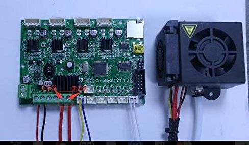 CHPOWER for Creality Ender 3 Pro Hot End، Ender 3 V2 Hotend المجمعة، طقم الطارد MK8 لـ Ender 3 PRO/Ender-3 V2/ ENDER3، 24V 40W in Kuwait