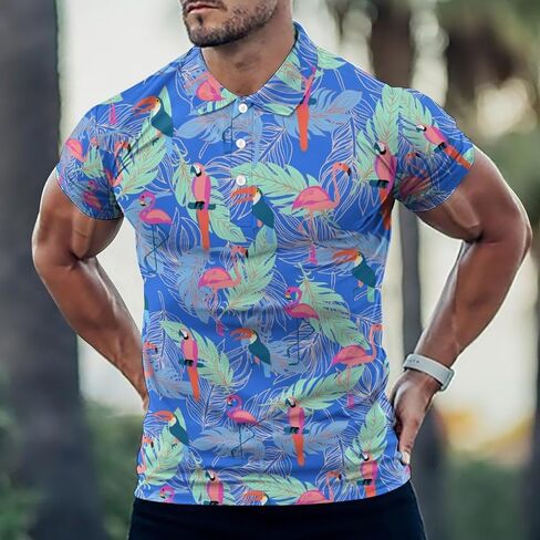 Funny Golf Polo Shirts,Performance Dry Fit Men's Golf Polos for Men,Short Sleeve Moisture Wicking Golf Shirts in Saudi Arabia