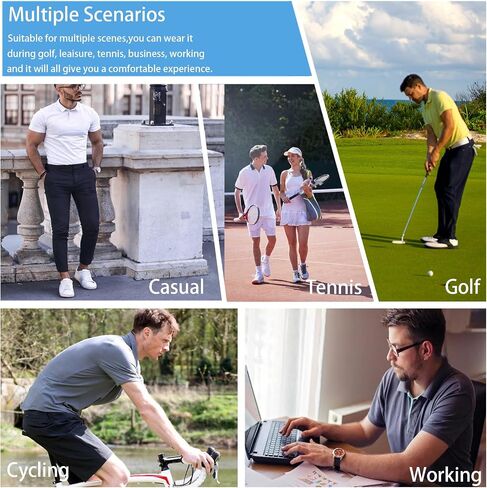 Funny Golf Polo Shirts,Performance Dry Fit Men's Golf Polos for Men,Short Sleeve Moisture Wicking Golf Shirts in Saudi Arabia
