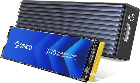 ORICO DIY 1TB Portable SSD External, Up to 1000MB/s External Solid State Drive Hard Drive, Compatible with USB3.2/3.1/3.0 Type-C, for Business users/Students/Entertainment Enthusiasts in Saudi Arabia