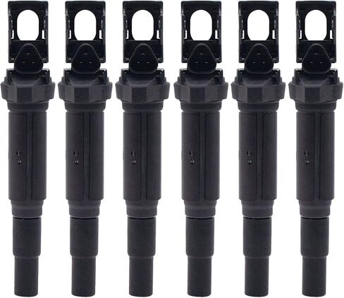 مجموعة أدوات ملف الإشعال متوافقة مع BMW 545i 550i GT xDrive 645Ci 650i 745i 745Li Alpina B7 B7L X5 X6 750i 750Li 760i 02-07 2008-14 9807841880 0221504470، 12137562744 in Kuwait