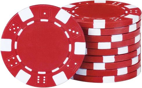 11.5 Gram Bulk Chip Accessories, 10 Pcs Professional Poker Chip, Casino Poker Chips,Clay Composite Casino Poker Chips for Casino Card Games Texas Holdem in Kuwait