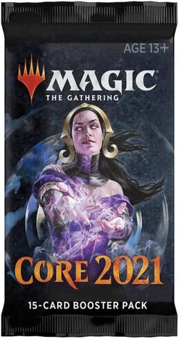Magic The Gathering C75030000 Magic: The Gathering-2021 Core Set Draft Booster in Saudi Arabia