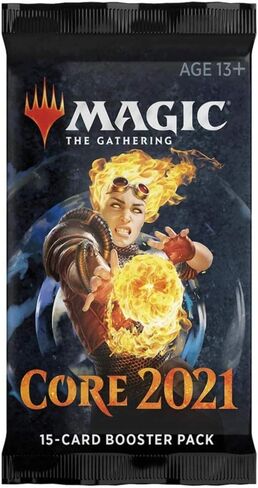 Magic The Gathering C75030000 Magic: The Gathering-2021 Core Set Draft Booster in Saudi Arabia