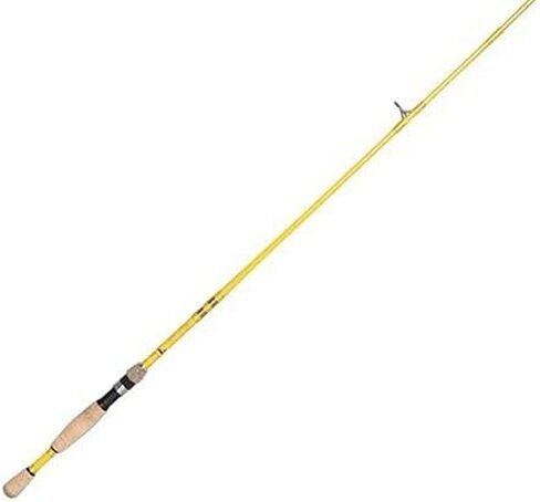 قضيب دوار من Eagle Claw Featherlight، قطعتان (أصفر فاتح للغاية، 6 أقدام)، الموديل: FL204-6، للرياضة والخارج in Saudi Arabia
