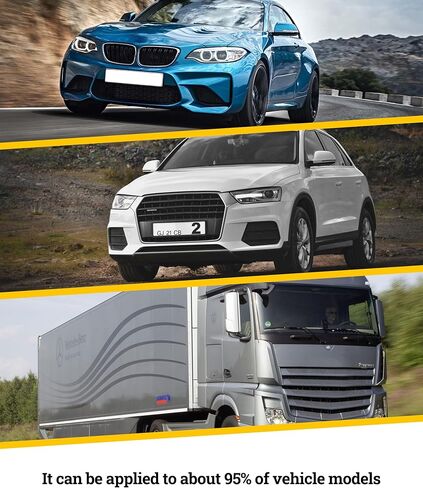 غطاء زر التشغيل بالضغط من Zlirfy، غطاء زر تشغيل سيارة Bully Dog، ملحقات السيارة لديكور السيارة، غطاء زر التشغيل، غطاء زر الإشعال لشاحنة سيارات الدفع الرباعي (أزرق) in Kuwait