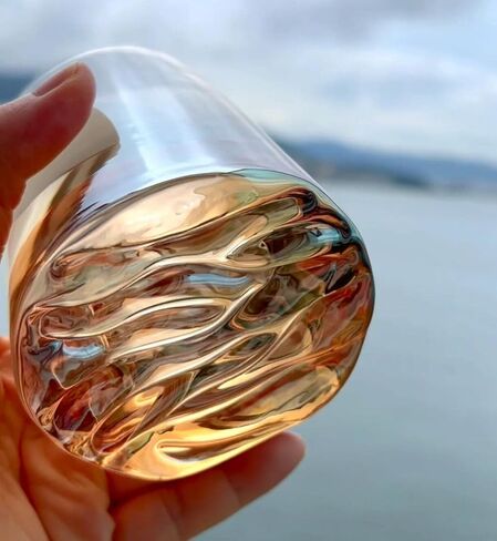 Fathers Day Gifts for Golden Retriever Dog Dad, Golden Retriever Gifts Gold Whiskey Tumbler Water Drinking Glass in Kuwait