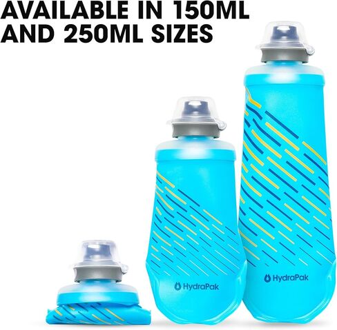 HydraPak Softflask 150ml - سترة جري قابلة للطي زجاجة قارورة تغذية ناعمة - أزرق in Kuwait