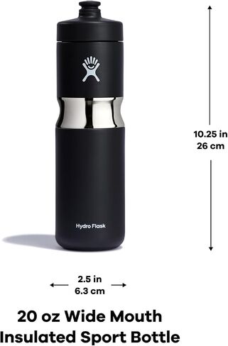 Hydro Flask 20 OZ Wide Insulated Sport Bottle in Saudi Arabia
