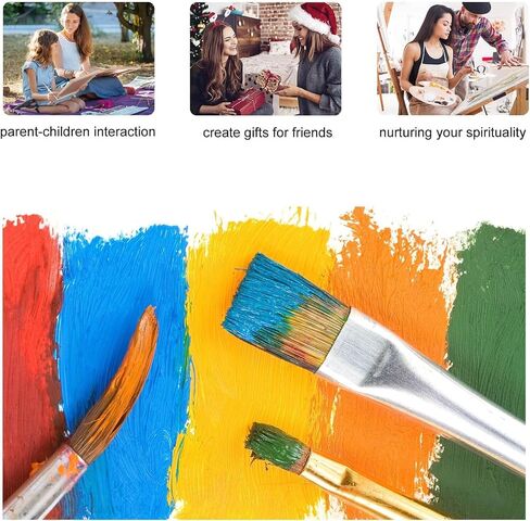 AintAp Paint by Numbers for Adults, DIY Adult Paint by Number Kits On Canvas Flower Painting by Numbers for Beginners, Acrylic Arts Crafts for Art HOM in Saudi Arabia