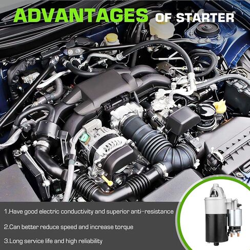 Starter SFD0028 3267 Replacement Fit for 1992-2013 Ford F-150 F-250 F-350 E-150 E-250 E-350 4.6L 5.4L 410-14042 4R3Z-11002-CA in Saudi Arabia