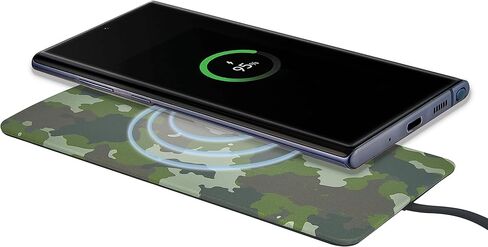 شاحن لاسلكي فائق النحافة من It's Just Smart، شاحن عالمي للهاتف الذي يدعم Qi، متوافق مع iPhone 15,14,14 Plus,14 Pro Max,13,SE,12,11,X,8, Samsung Galaxy S24 S23,S22,S21 ,S20, بكسل in Kuwait