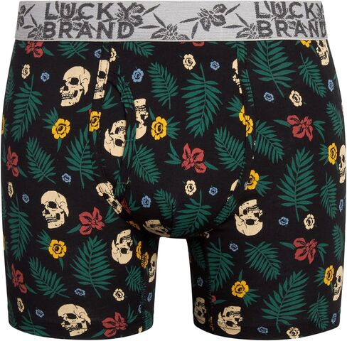 Lucky Brand Mens Cotton Stretch Boxer Briefs 3Pack in Saudi Arabia