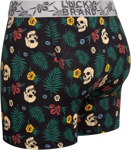 Lucky Brand Mens Cotton Stretch Boxer Briefs 3Pack in Saudi Arabia