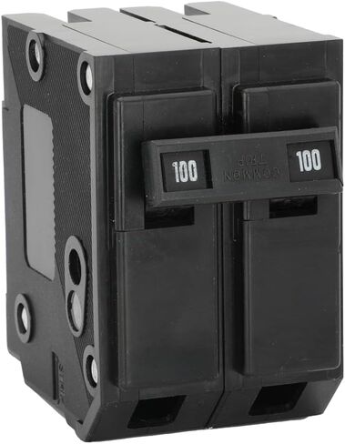 قاطع دائرة قابل للتبديل BR2100 BR 100 أمبير ثنائي القطب، متوافق مع Eaton BR، 120/240 فولت 10 كيلو أمبير، تركيب بالقابس، استبدال موثوق (دعم مدى الحياة) in Kuwait