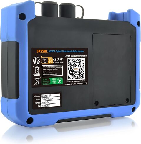 جهاز اختبار OTDR للألياف 1310nm/35dB+1550nm/33dB SM مدمج في OPM+OLS+VFL+خريطة الحدث + وحدة APP + شاشة لمس 7 بوصة متوافقة مع موصل SC+FC+ST+LC/UPC&APC-SS315T-2B1 in Saudi Arabia