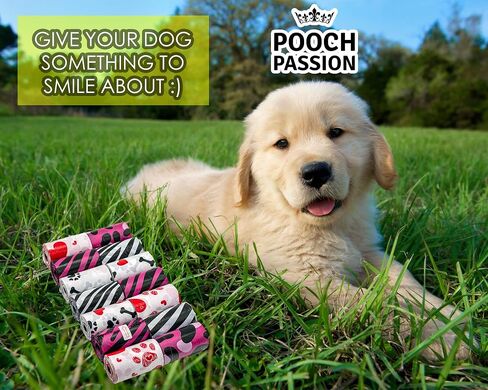 Thick and Durable Dog Poop Bag, Brazilian Mango Scented, 100% Leak-proof, 15 Count, 9"W x 14"L in Saudi Arabia