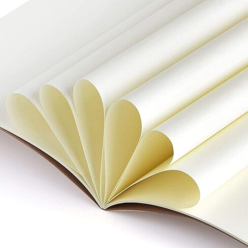 GTLZLZ 12 حزمة من دفاتر ورق كرافت، ورق فارغ، دفتر ملاحظات للموضوع، 60 صفحة/30 ورقة، مقاس 8.3x5.5 بوصة/A5، مجموعة مجلة السفر، للمسافرين والطلاب والمكاتب in Kuwait