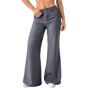 SHENHE Women's Flare Dress Pants Low Rise Business Casual Office Bootcut Pants Slacks Trousers in Kuwait