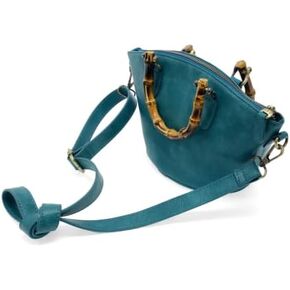 Joy Susan Women's Fashion Purse Millie Bamboo Handle Basket Crossbody Hand Bag in Saudi Arabia