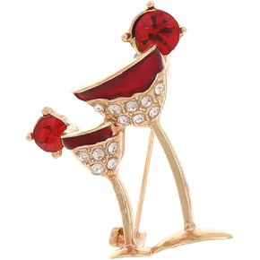 WCRAZYE Beer Brooch Pins for Women Girls Cute Red Wine Glass Wine Bottle Coffee Beer Brooch Lapel Pin Badge Cheers Gift for Lover Girlfriend Brooches Pins Hat Bag Suit Dress Accessories Jewelry in Kuwait