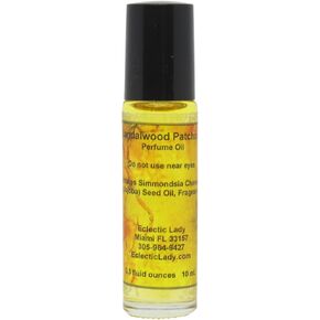 Eclectic Lady Sandalwood Patchouli Perfume Oil, 0.3 Oz Portable Roll-On Fragrance in Saudi Arabia