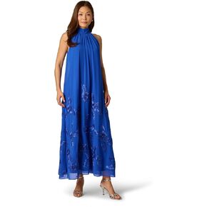 Adrianna Papell Embellished Mikado Gown in Saudi Arabia