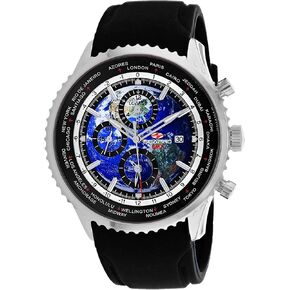 Seapro Men's Meridian World Timer GMT Blue Dial Watch - SP7520 in Saudi Arabia