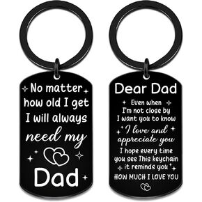 Fathers Day Gift For Dad Father's Day Dads Gift From Daughter Keychain Gifts For Fathers Day Dad Keychain Gift For Dad Birthday Christmas Father's Day Ideas in Saudi Arabia