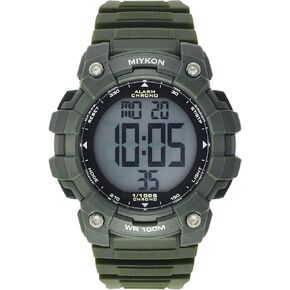 Miykon Military Watches for Men – Large Display Tactical Watch Built with Shockproof Resin, 100M Waterproof Digital Sports Watch – Super Illuminator, Stopwatch, Alarm, Dual Time, 24hr Military Time in Saudi Arabia