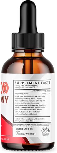 Glyco Harmony Drops, Official Glyco Harmony Liquid Supplement with All Natural Ingredients, GlycoHarmony Blood Support Max Strength Health & Wellness Vitamin Supplement (2 Bottle Bundle, 60 Servings) in Saudi Arabia