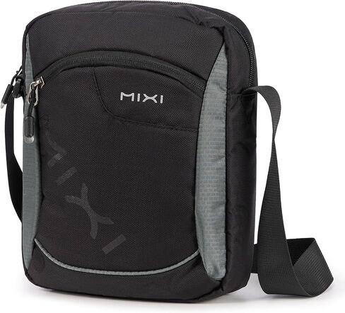 mixi Crossbody Sling Bag for Men Lightweight Water Resistant Casual Shoulder Messenger Bag for Commute Travel Hiking Daypack in Saudi Arabia