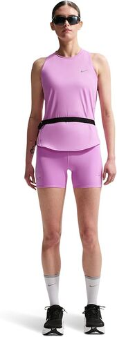 Nike Womens Swift High-Waisted 4" Tight Running Shorts with Pockets in Kuwait