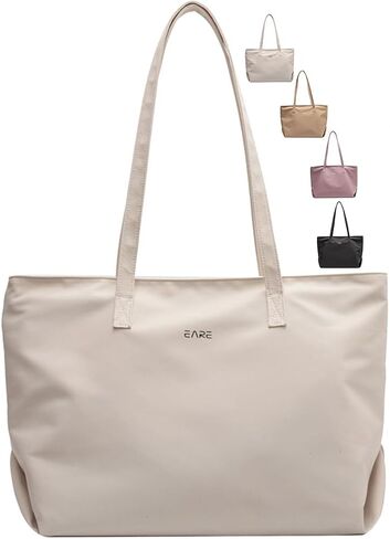 Tote Bag for Women，Lightweight Tote Bag with Compartments, Shoulder Handbag for Travel Work Gym in Kuwait