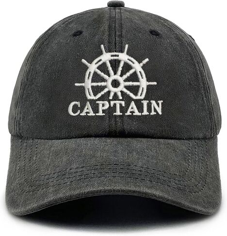 Captain Embroidered Hat for Men Women in Kuwait