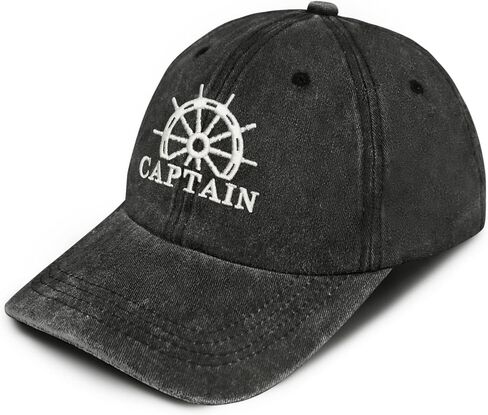 Captain Embroidered Hat for Men Women in Kuwait