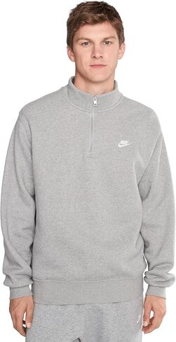 Nike Men's Club Fleece Half Zip in Kuwait