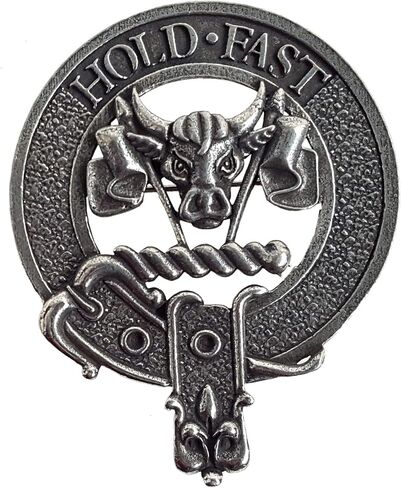 MacLeod Scottish Family Clan Crest Badge/Brooch in Saudi Arabia