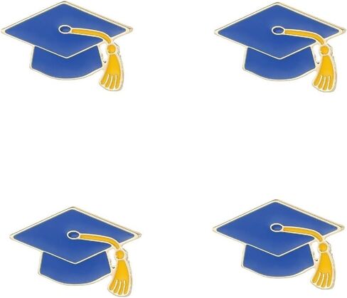 4Pcs 2026 Graduation Brooch Pins For Seniors Student Class of 2026 Badges Button Enamel Lapel Pin 2026 Graduation Gifts Jewelry in Saudi Arabia