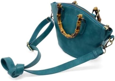 Joy Susan Women's Fashion Purse Millie Bamboo Handle Basket Crossbody Hand Bag in Saudi Arabia