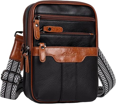 Small Crossbody Bags for Women Trendy - Multi Pocket Leather Purse with Adjustable Strap - Purses for Women in Saudi Arabia